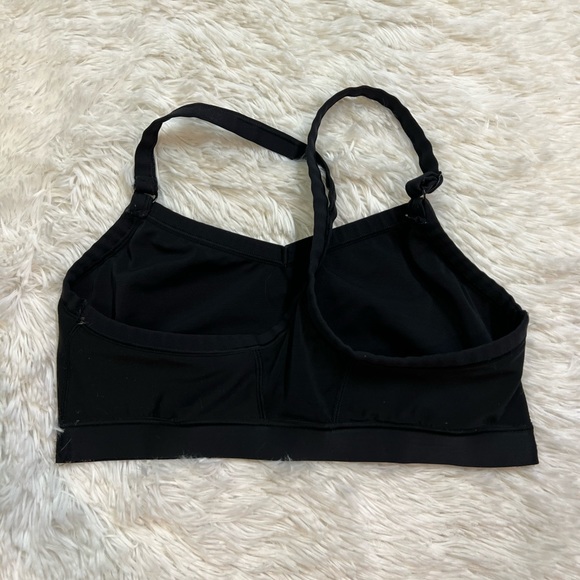 Aerie Chill Play Move Black Sports Bra - Picture 3 of 4
